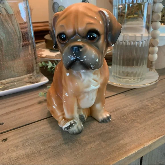 🌱vintage dog~planter~Utensil holder~farmhouse~pets~plants - Picture 3 of 11